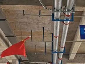 雁峰管廊支架的安装方法